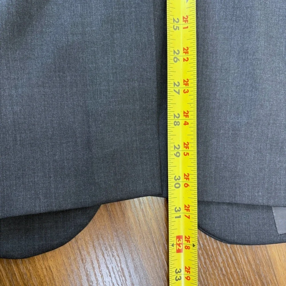 Brooks Brothers Blazer 45R Gray 1818 Madison Fit Estrato Stretch Italian Wool